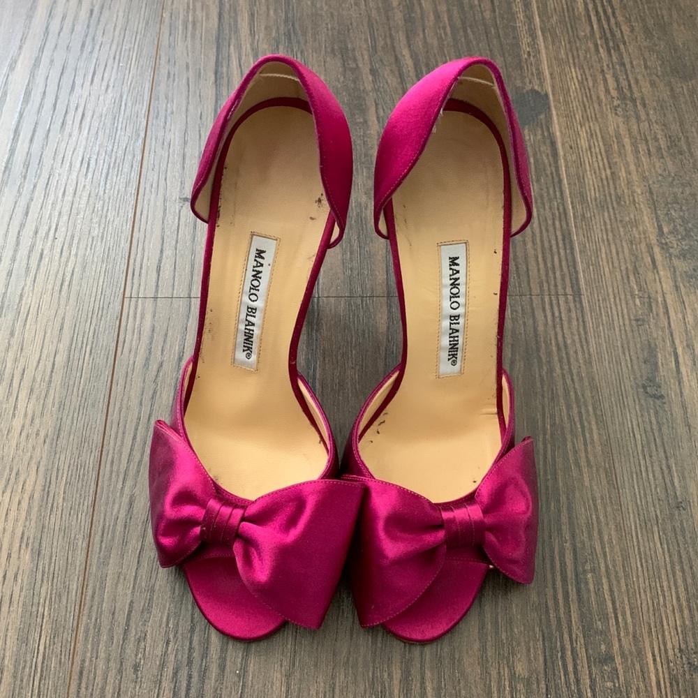 Manolo Blahnik Clausado d’Orsay Pump
